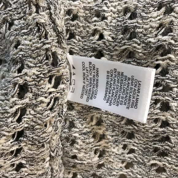 Peter Som open crochet sweater size small - Picture 6 of 8